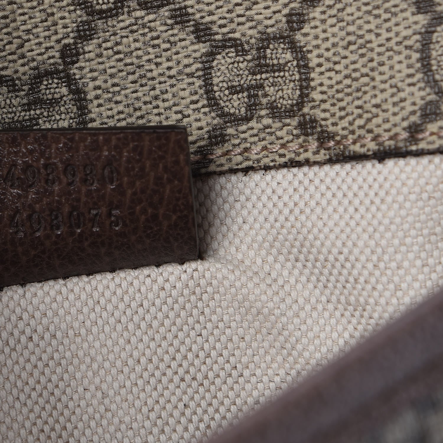 Gucci GG Supreme Monogram Neo Vintage Web Belt Bag Brown 7 of 7