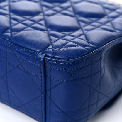 Christian Dior Lambskin Cannage Large Miss Dior Flap Blue 8 of 12