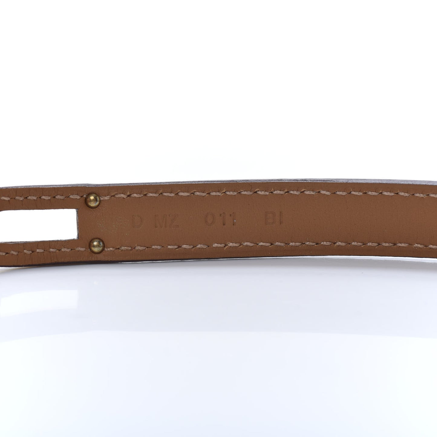 Box Kelly Double Tour Bracelet T2 Orange