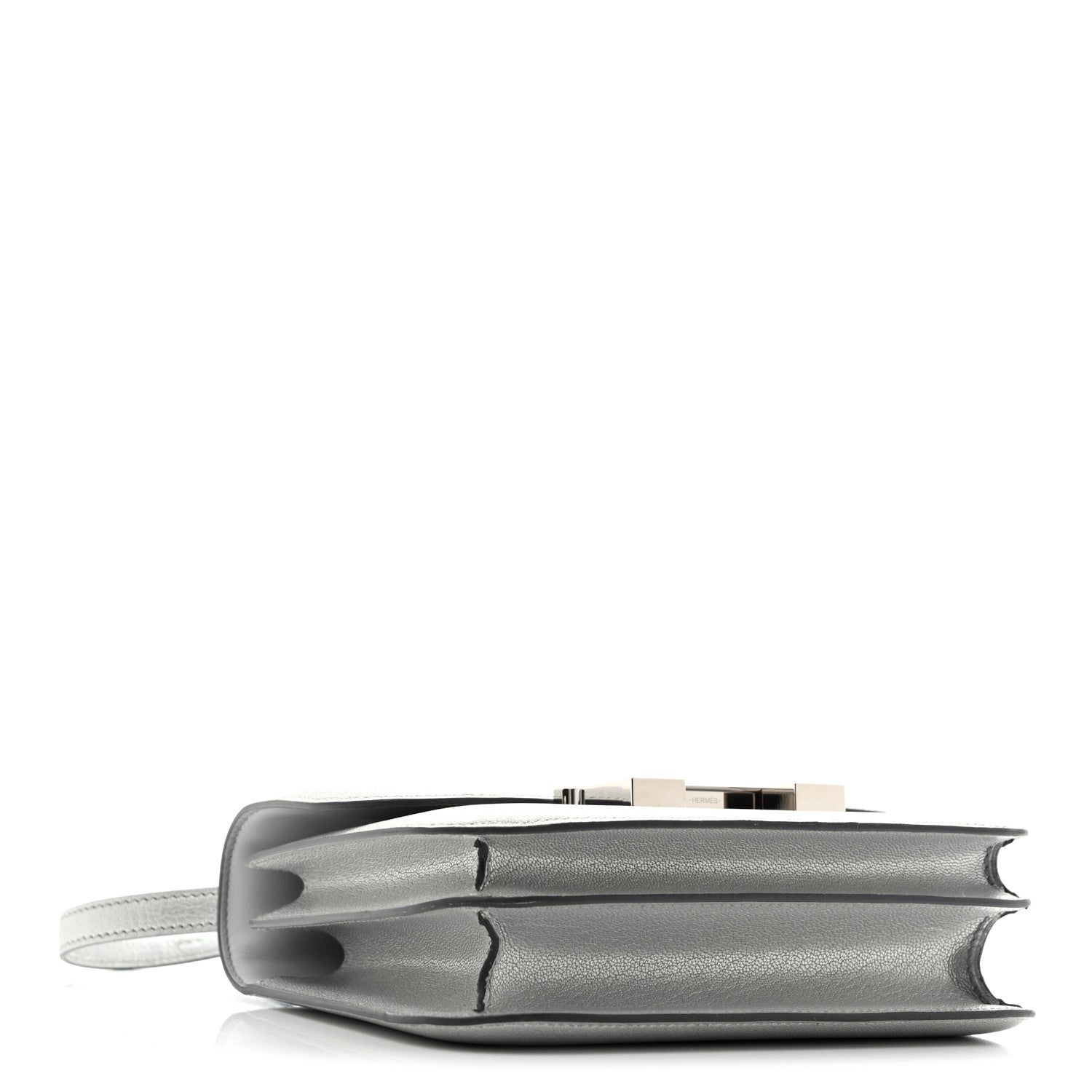 Hermes Metallic Chevre Chamkilight Constance 18 Argent 5 of 14