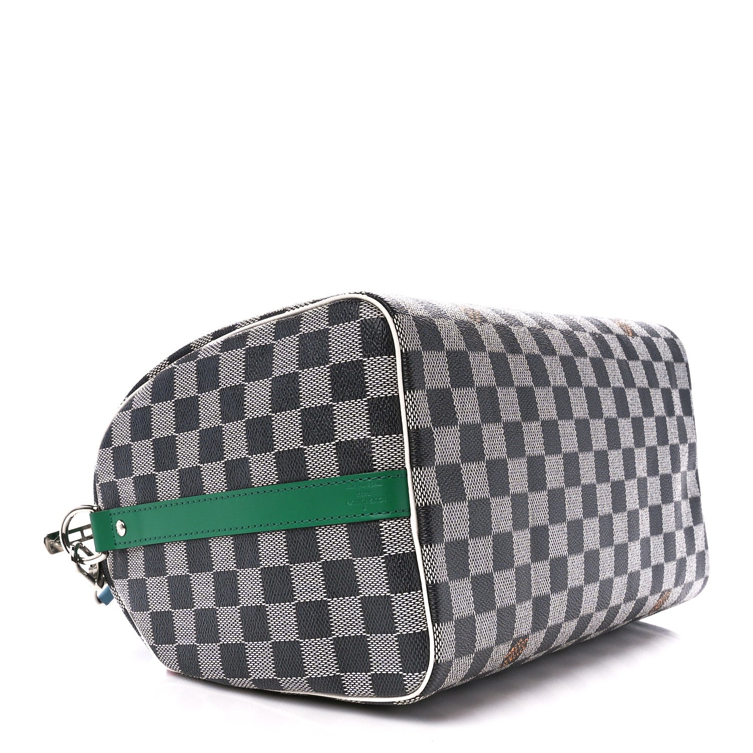 Louis Vuitton Damier Speedy Bandouliere 30 Black White 4 of 9