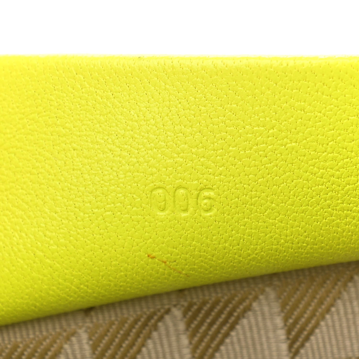 Proenza Schouler Lambskin PS1 Mini Pouch Messenger Sulfur 8 of 15