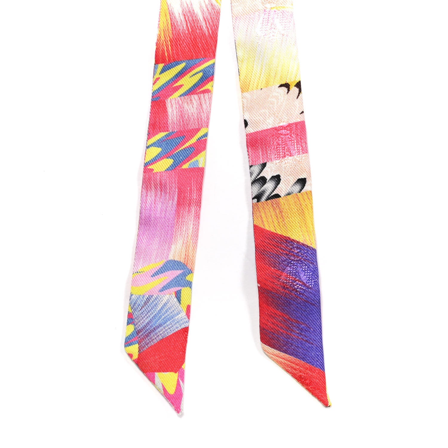 Hermes Silk Marble Doll Twilly Rose Multicolor 2 of 3