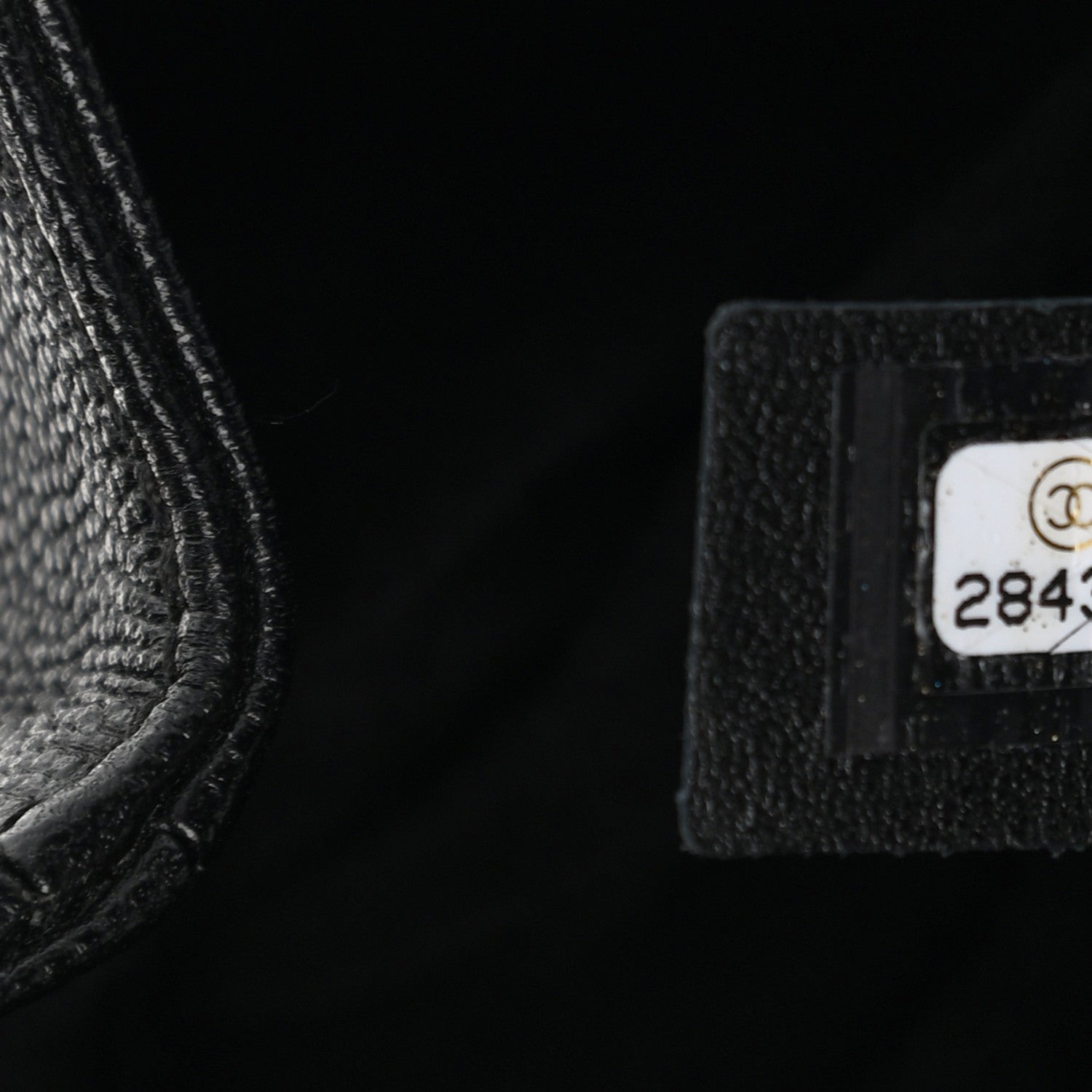 Chanel Caviar Deauville Drawstring Backpack Black 7 of 10