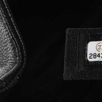Chanel Caviar Deauville Drawstring Backpack Black 7 of 10