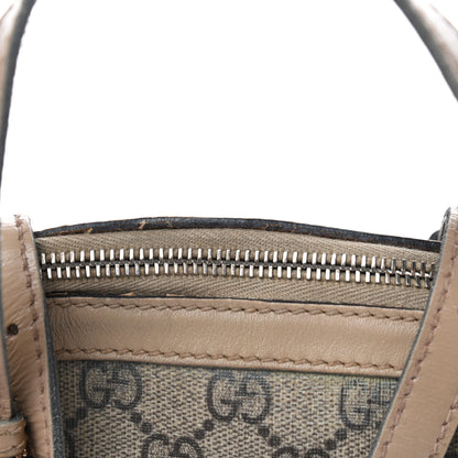 Gucci GG Supreme Monogram Small Nice Top Handle Dome Bag Beige 12 of 12
