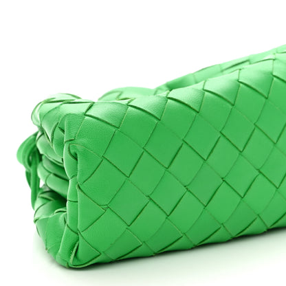 Bottega Veneta Nappa Intrecciato The Mini Pouch Clutch Parakeet 8 of 10