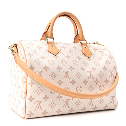Louis Vuitton Monogram Dune Lucky Speedy Soft 30 Pink 2 of 8