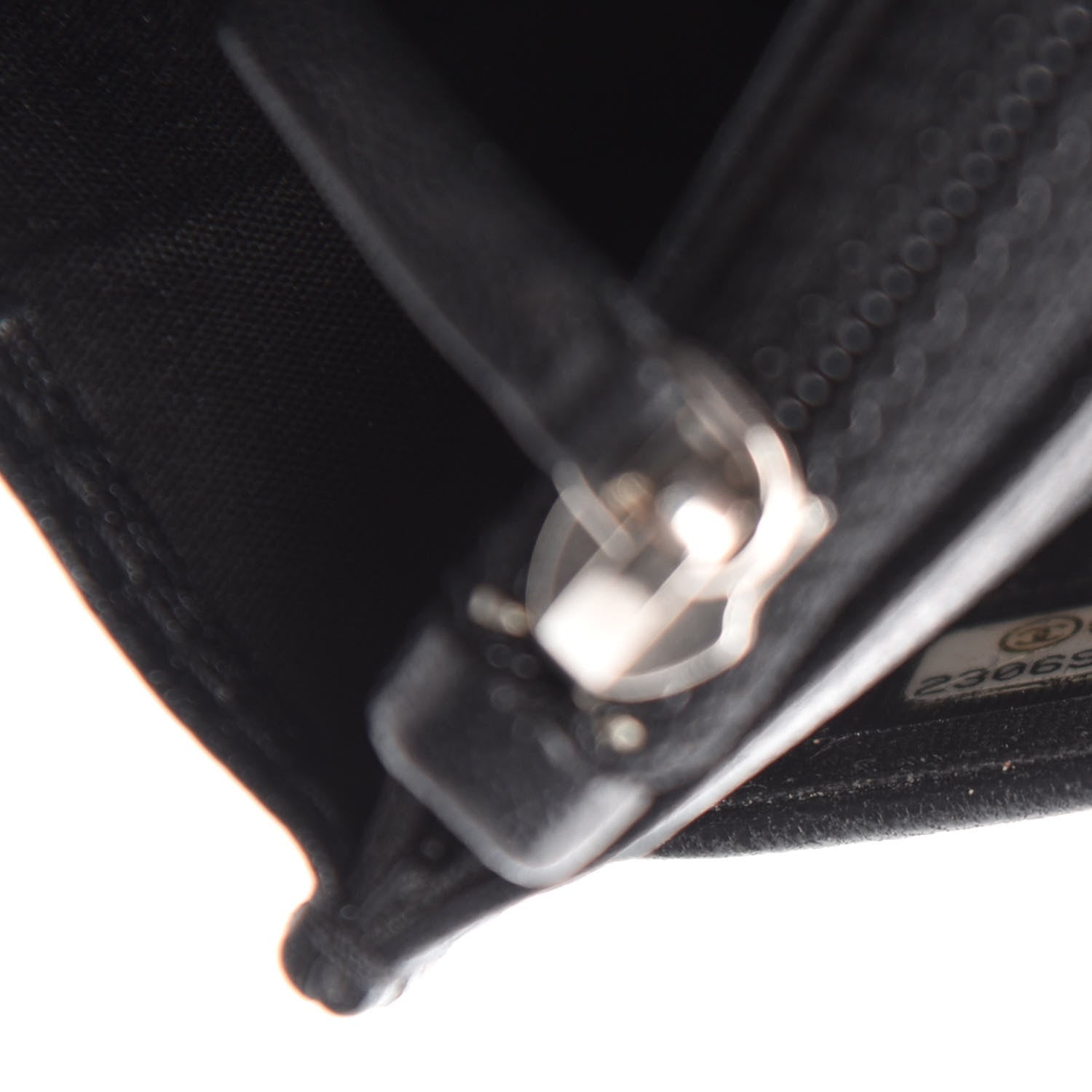 Chanel Sheepskin Quilted Mademoiselle Vintage Wallet On Chain WOC Black 12 of 14