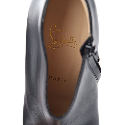 Christian Louboutin Calfskin Belle 85 Ankle Boots 39 Black 7 of 10