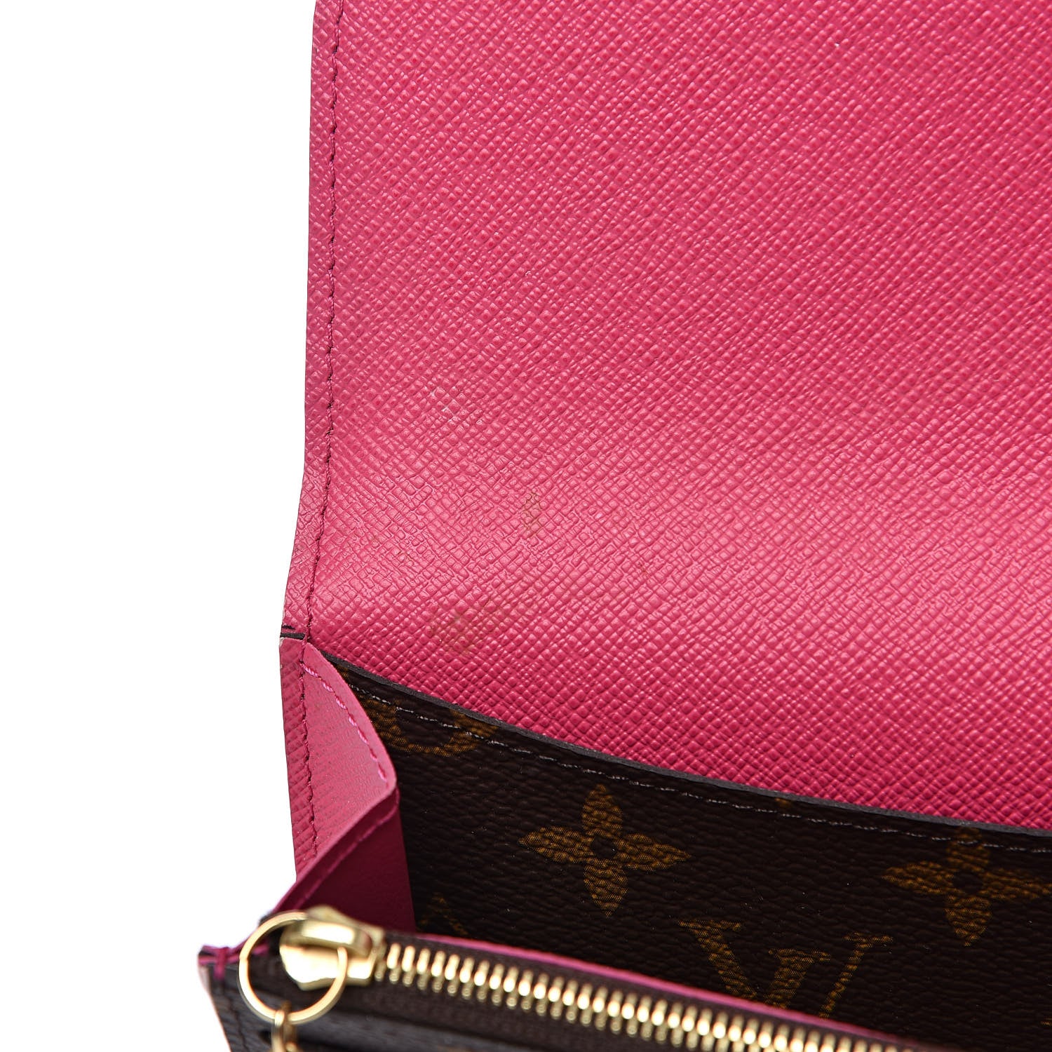 Louis Vuitton Monogram Bloom Flower Emilie Wallet 10 of 12