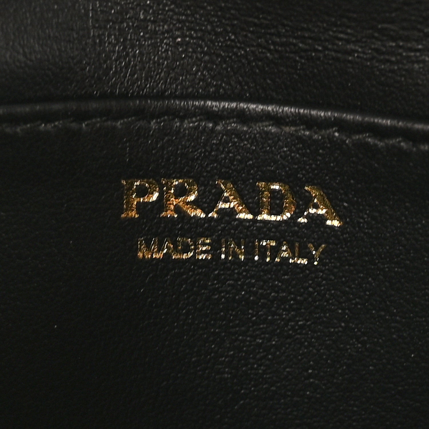 Prada Nappa Quilted Metal Patchwork Triangle Logo Card Holder With Strap Black 5 of 9
