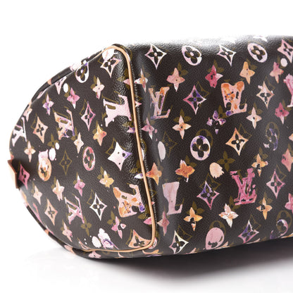 Louis Vuitton Watercolor Aquarelle Speedy 30 Brown 6 of 8