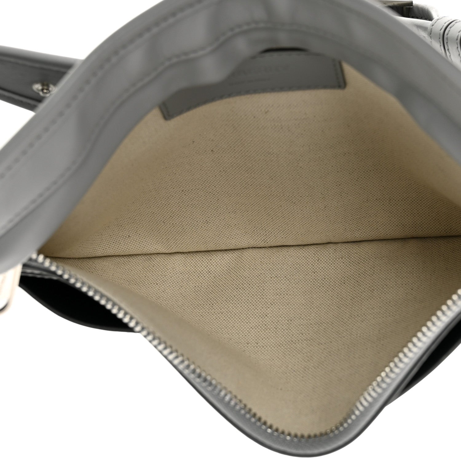 Burberry Smooth Calfskin Brummell Bum Bag Grey 5 of 9