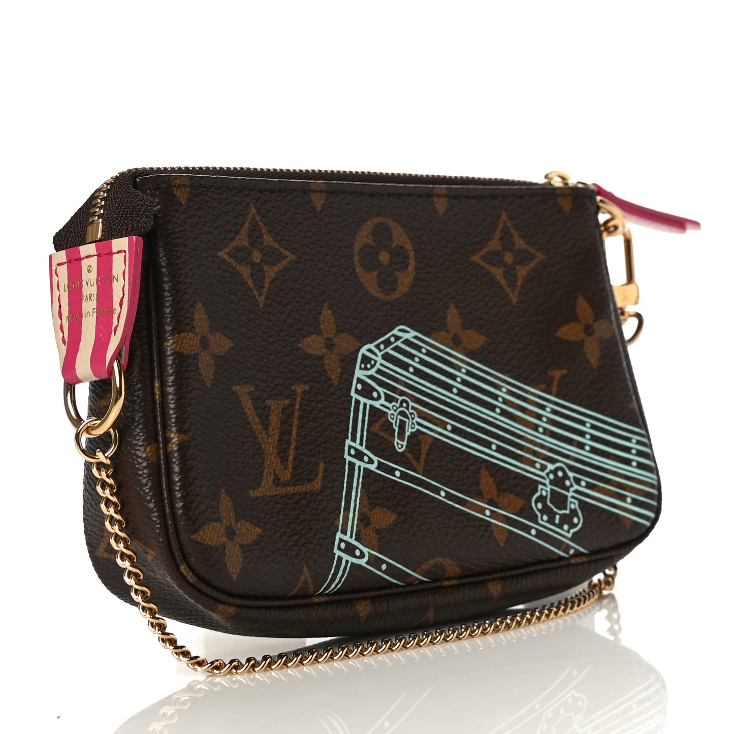 Monogram 2014 Christmas Animation Mini Pochette Accessories