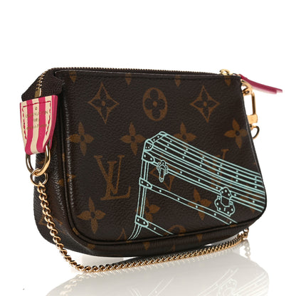 Louis Vuitton Monogram 2014 Christmas Animation Mini Pochette Accessories 3 of 11