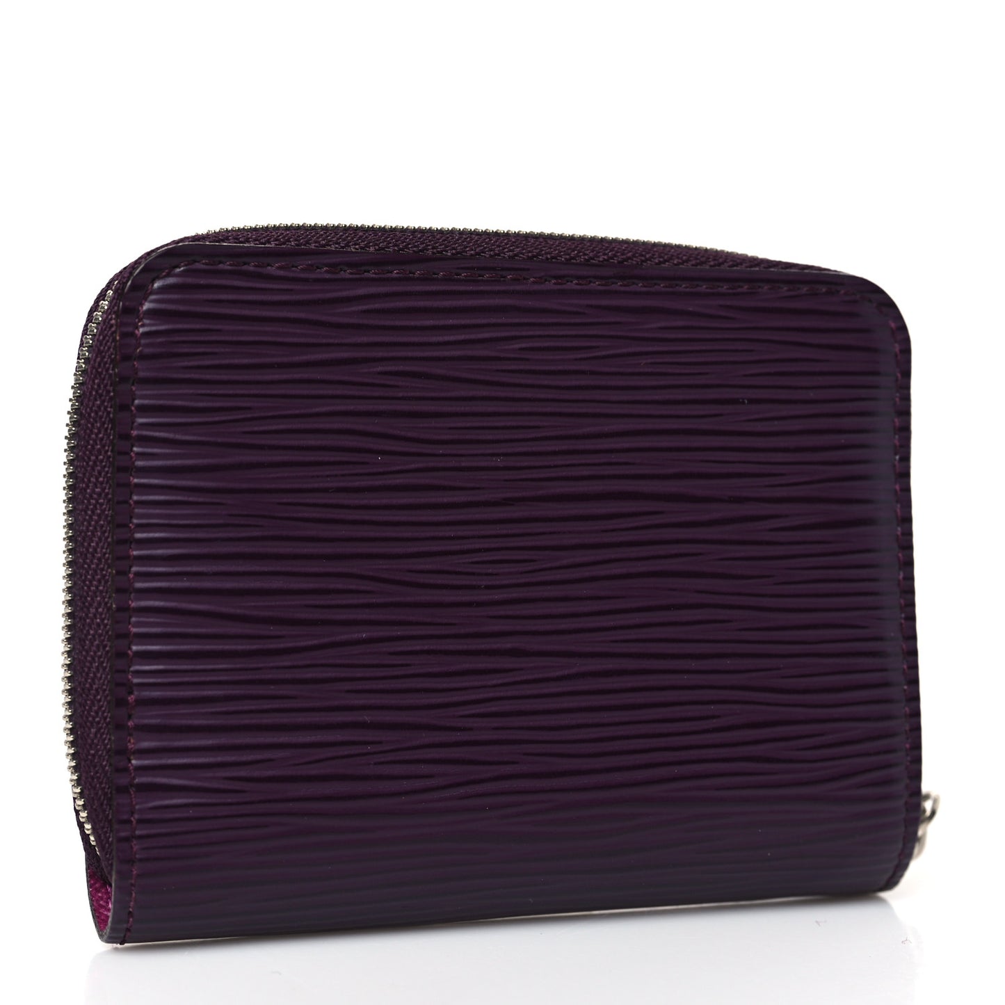 Epi Zippy Coin Purse Cassis