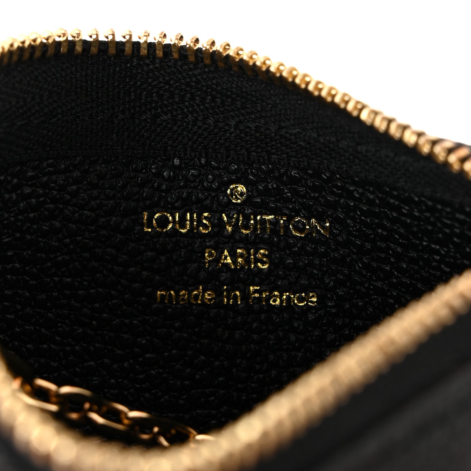 Louis Vuitton Empreinte Monogram Giant Key Pouch Black 6 of 8
