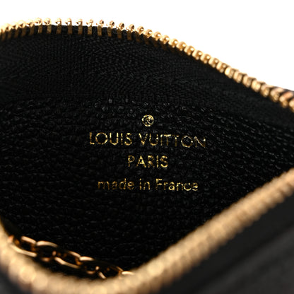 Louis Vuitton Empreinte Monogram Giant Key Pouch Black 6 of 8