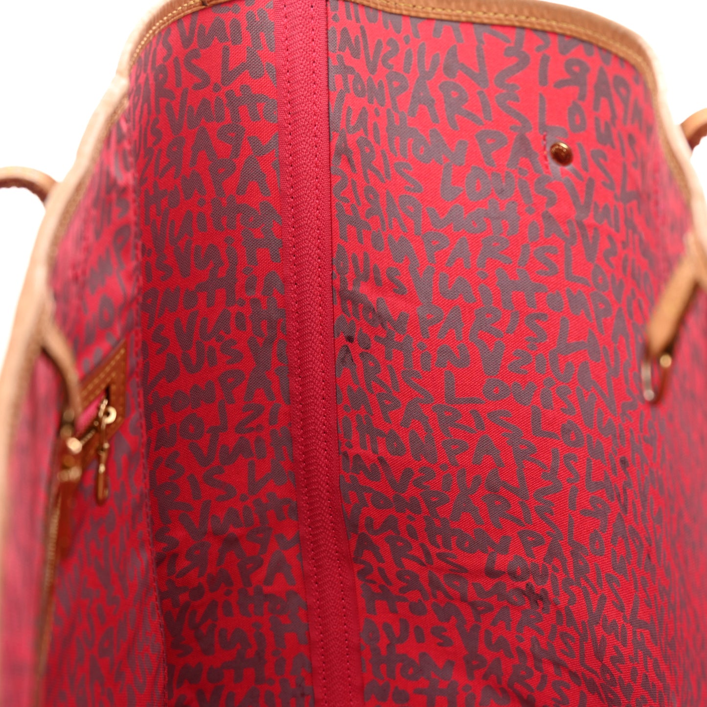 Monogram Graffiti Neverfull GM Fuchsia