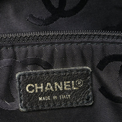 Chanel Caviar Tortoise Timeless CC Drawstring Bucket Bag Black 6 of 10