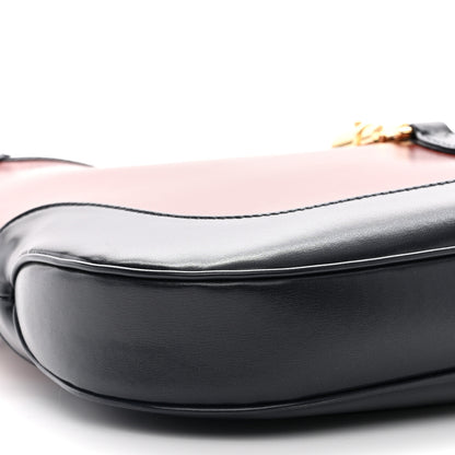 Gucci Boarded Dyana Lux Calfskin Bi-Color Medium Jackie 1961 Hobo Red Mineral Blue 9 of 12
