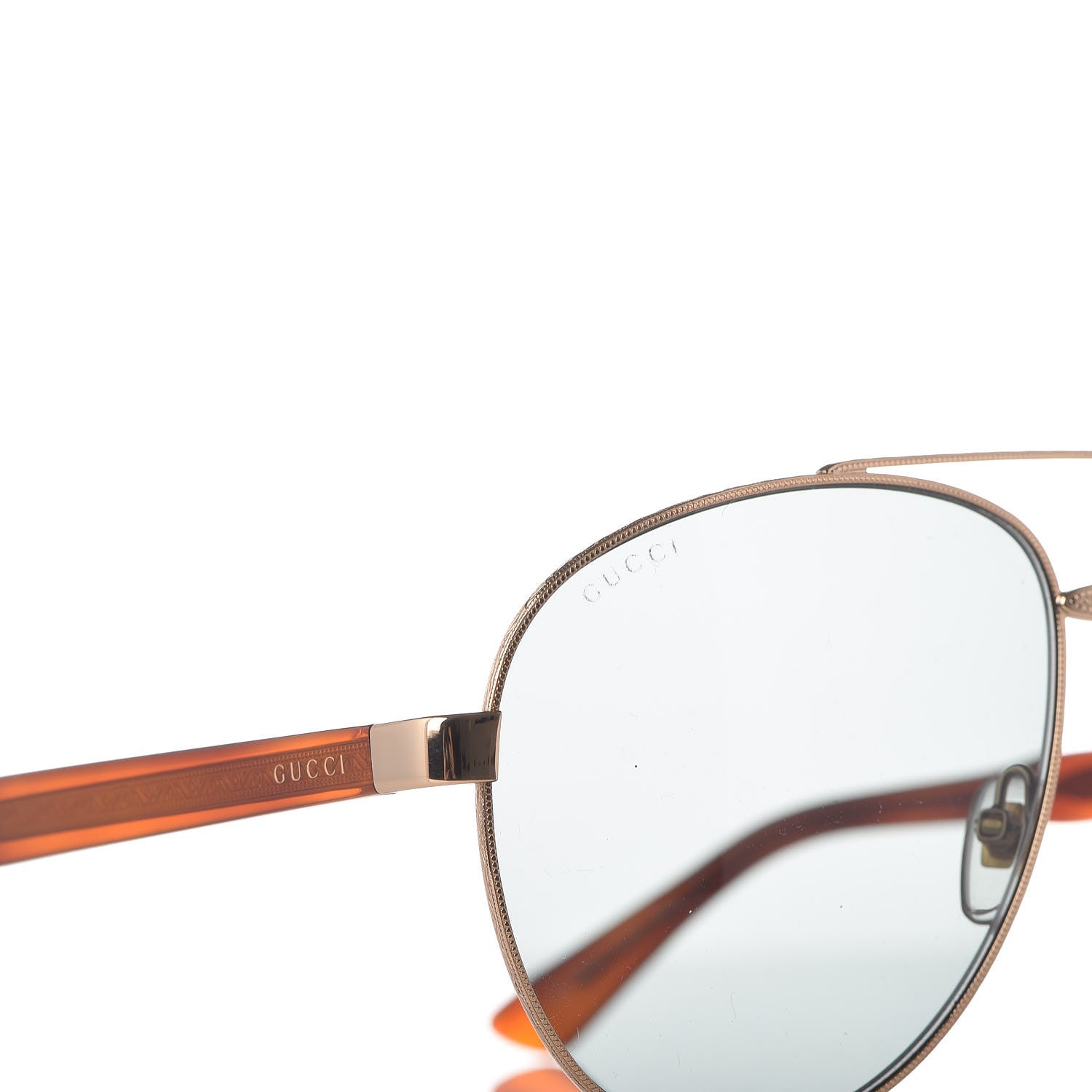 Gucci Aviator Sunglasses GG2283/S Gold 7 of 9