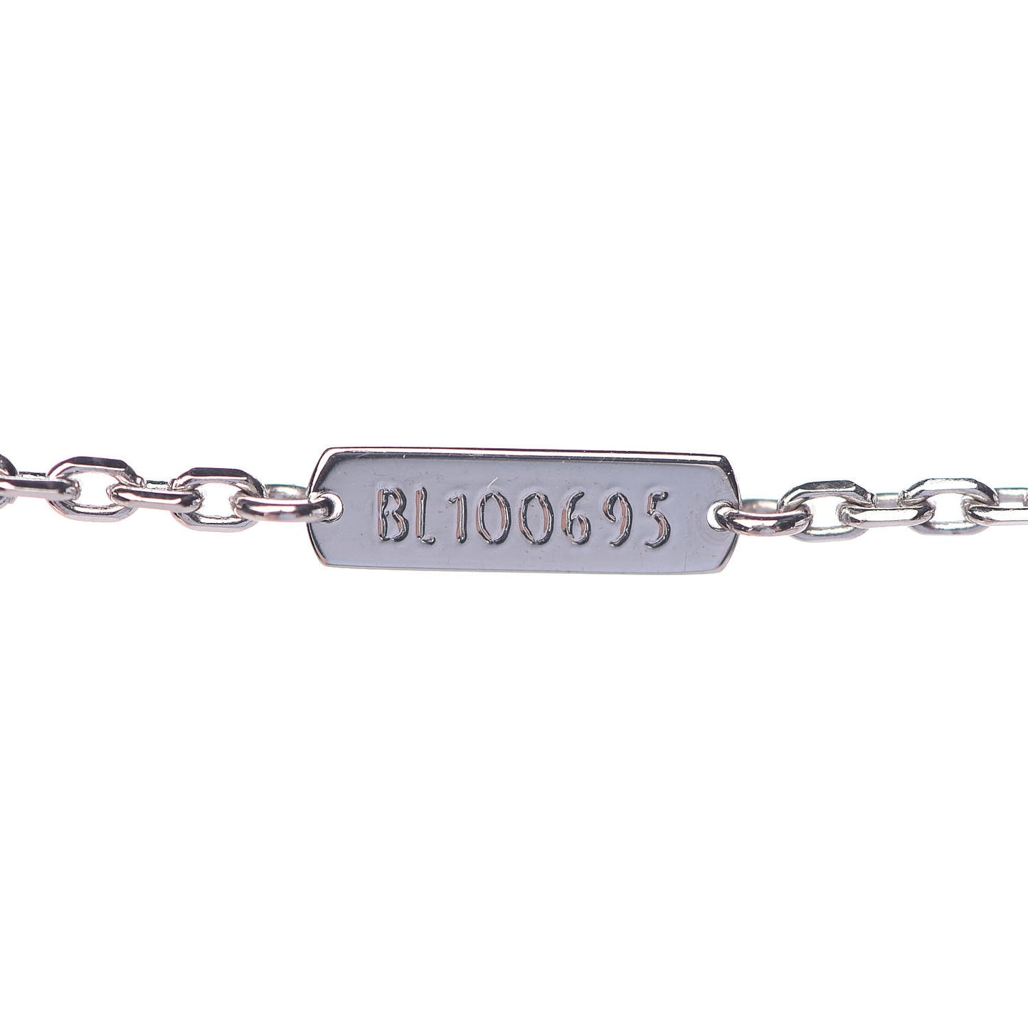 18K White Gold Frivole Heart Pendant Necklace