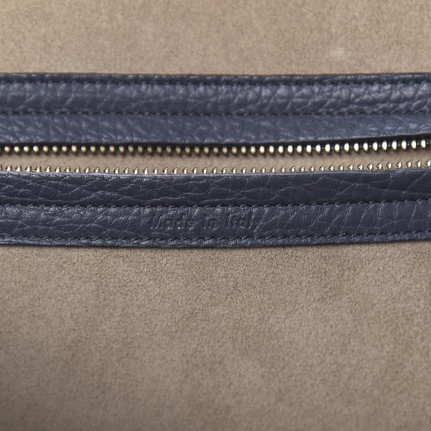 Bullhide Calfskin Medium Phantom Luggage Navy Blue