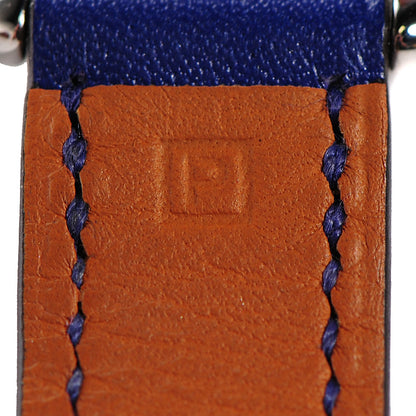 Hermes Swift Calfskin Cape Cod PM Double Tour Watch Bleu Electrique 10 of 14