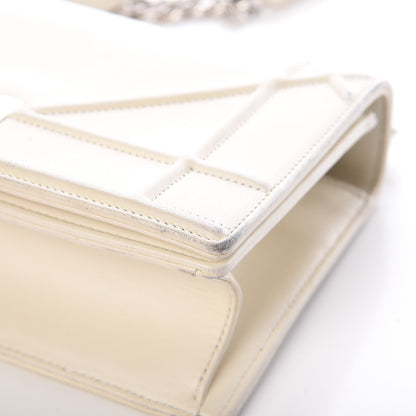 Christian Dior Calfskin Small Diorama Flap Bag Off White 11 of 15