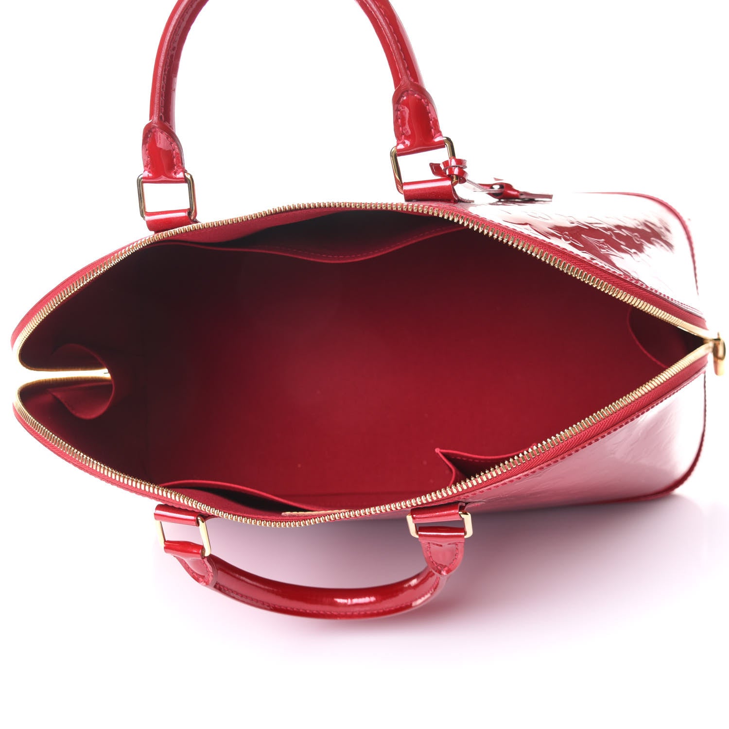 Louis Vuitton Vernis Alma GM Pomme D'Amour 5 of 9