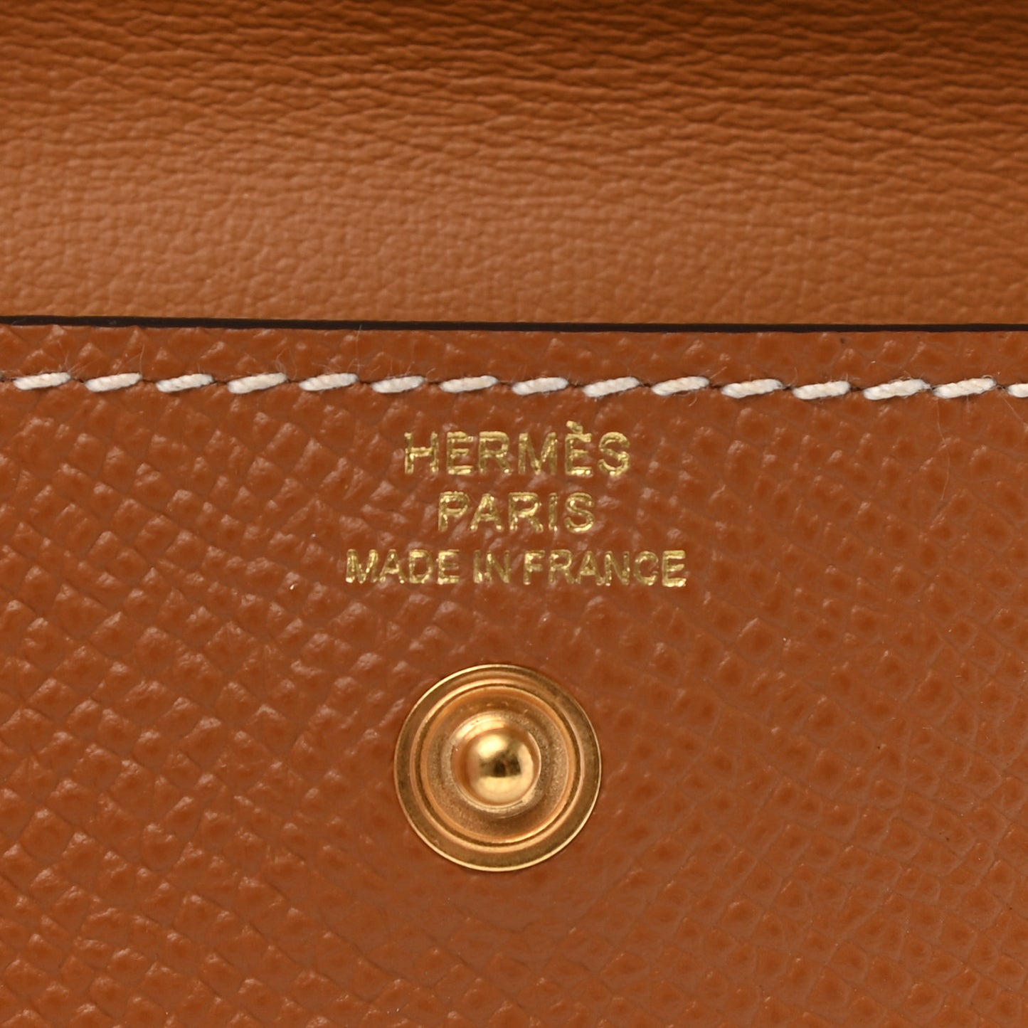 Epsom Kelly Pocket Belt Gold