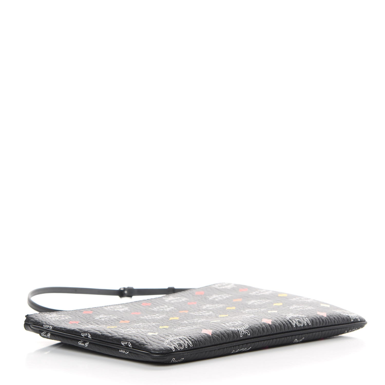 MCM Skyoptic Visetos Crossbody Pouch Spectrum Diamond Black 4 of 10