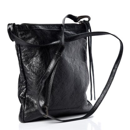 Balenciaga Agneau Classic Hardware Flat Crossbody Black 3 of 8