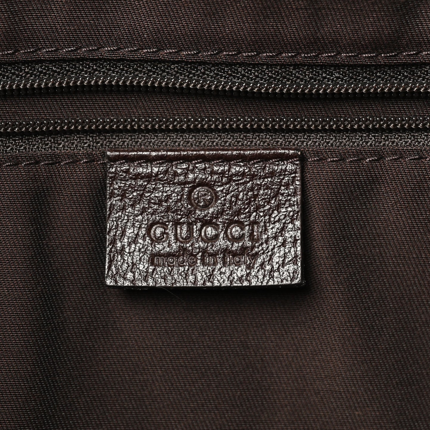 Monogram Medium Abbey Tote Brown