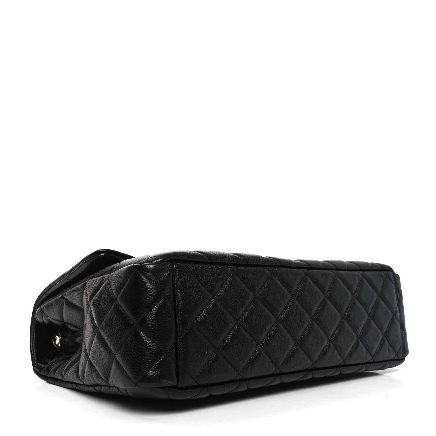 Chanel Caviar Quilted Small XXL Travel Flap Bag Black 4 of 11
