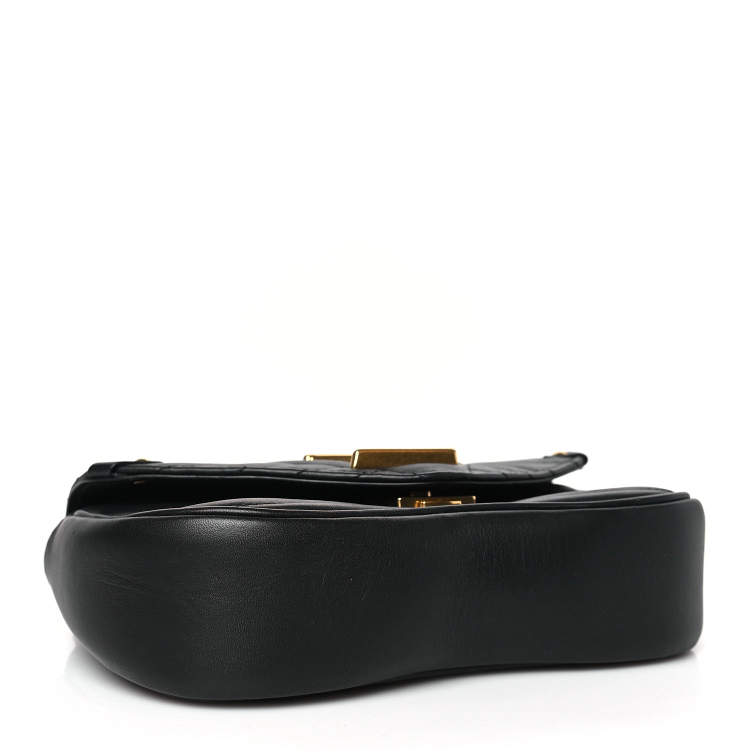 Louis Vuitton Calfskin New Wave Chain MM Black 4 of 8