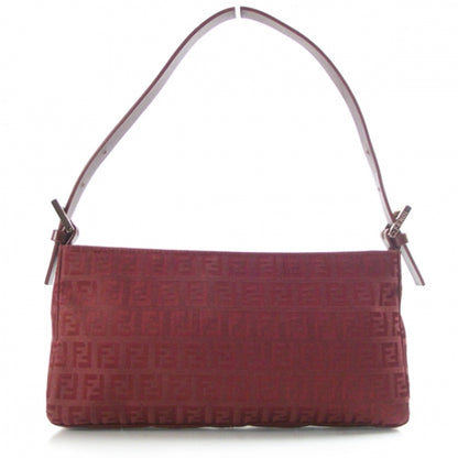 Fendi Zucchino Pochette Burgundy 1 of 9