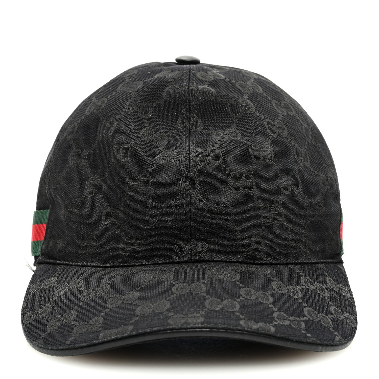 Gucci Monogram Web Baseball Hat XXL Black 2 of 9