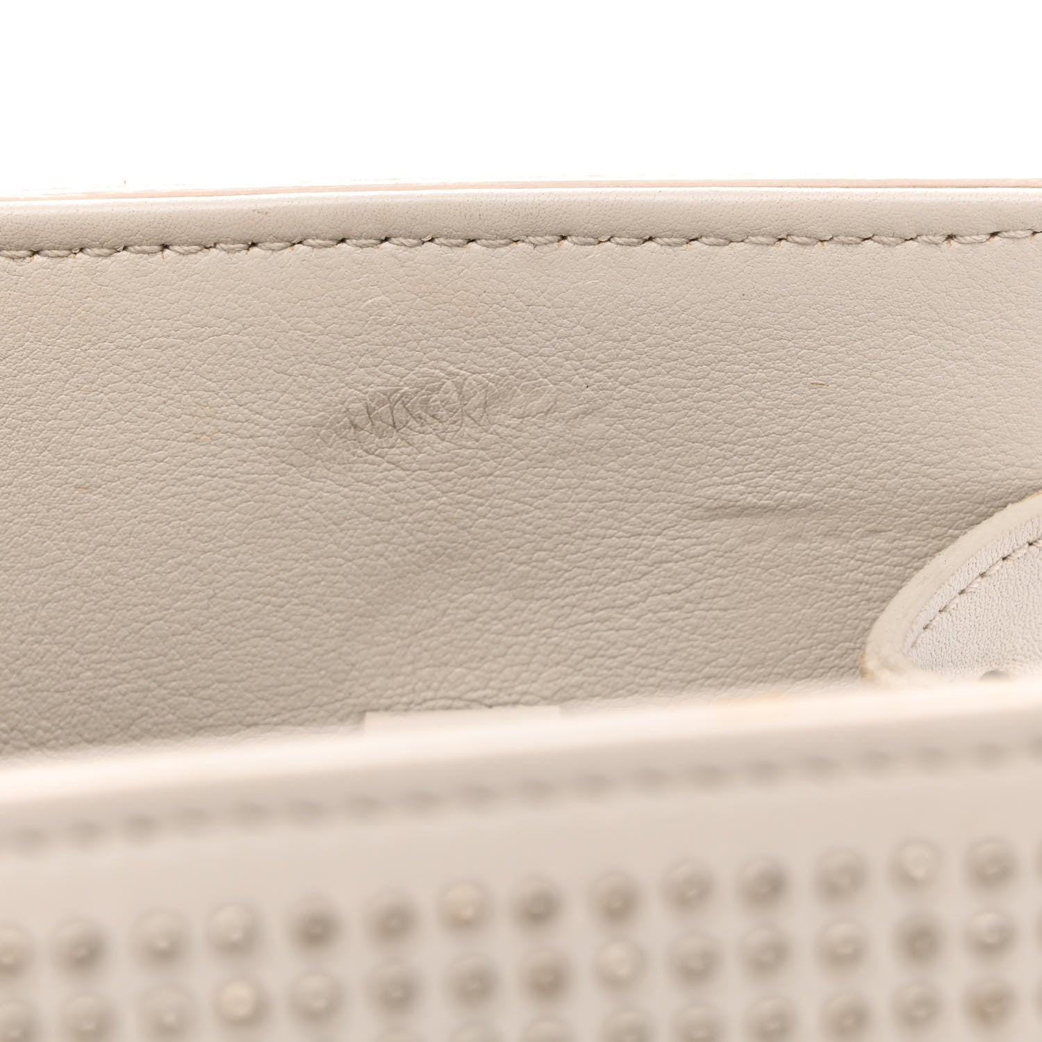 Saint Laurent Calfskin Studded Small Sac De Jour White 17 of 20