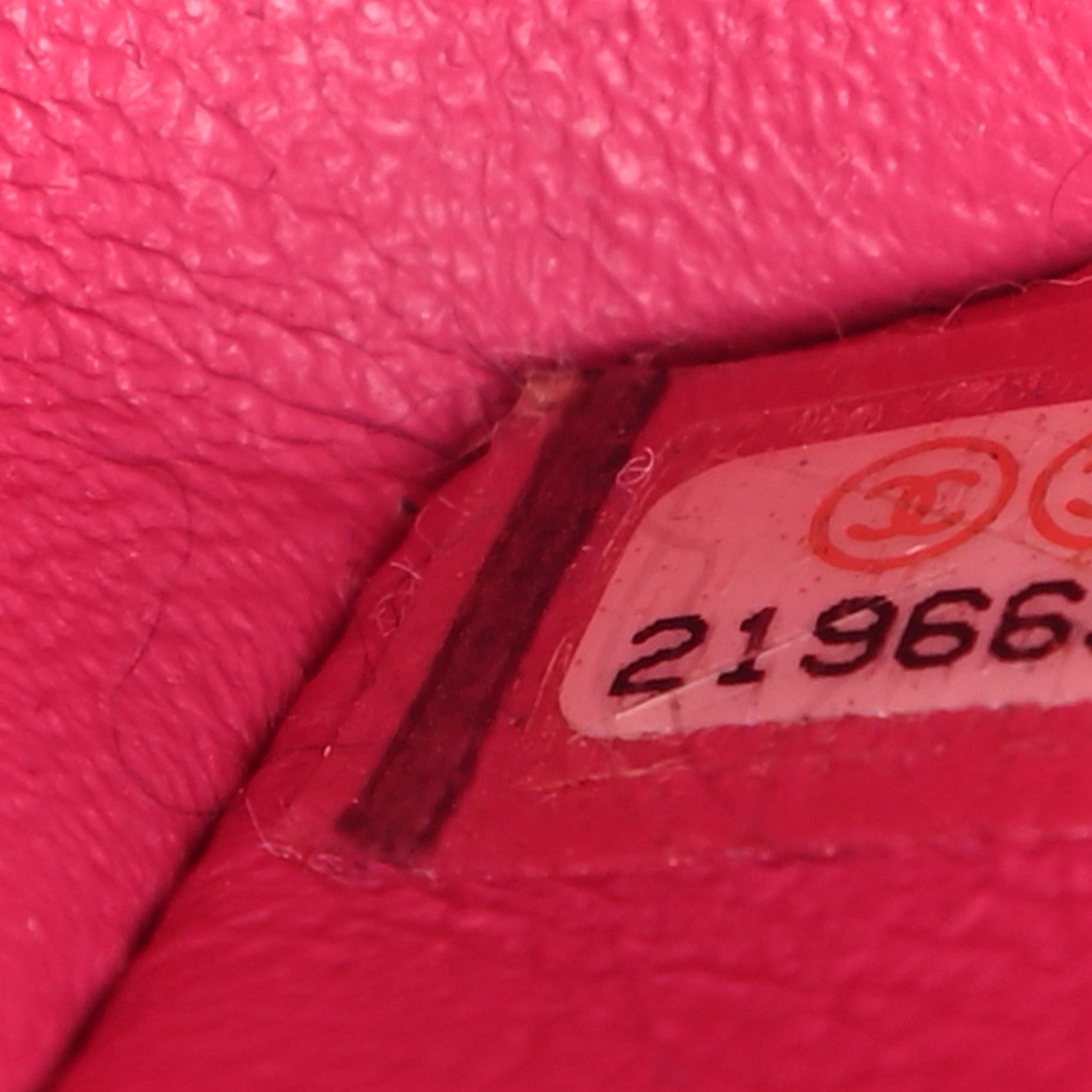 Chanel Lambskin Quilted Mini Rectangular Flap Fuchsia 6 of 8