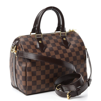 Louis Vuitton Damier Ebene Speedy Bandouliere 25 3 of 11