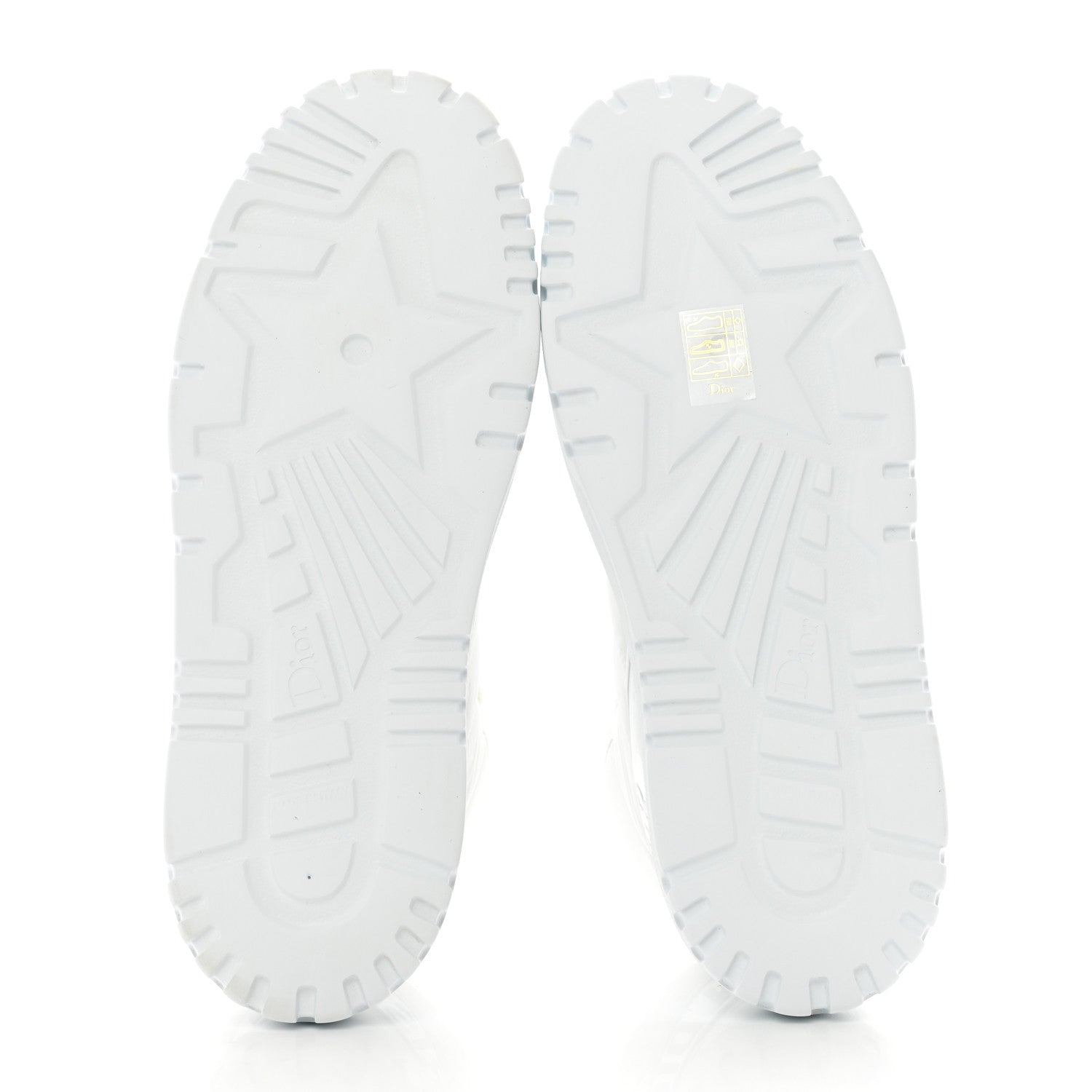 Christian Dior Nylon Fabric Womens D-Player High Top Sneakers 39.5 White Grey 5 of 9