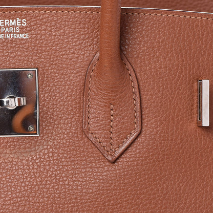 Hermes Vache Liegee Birkin 35 Noisette 23 of 43