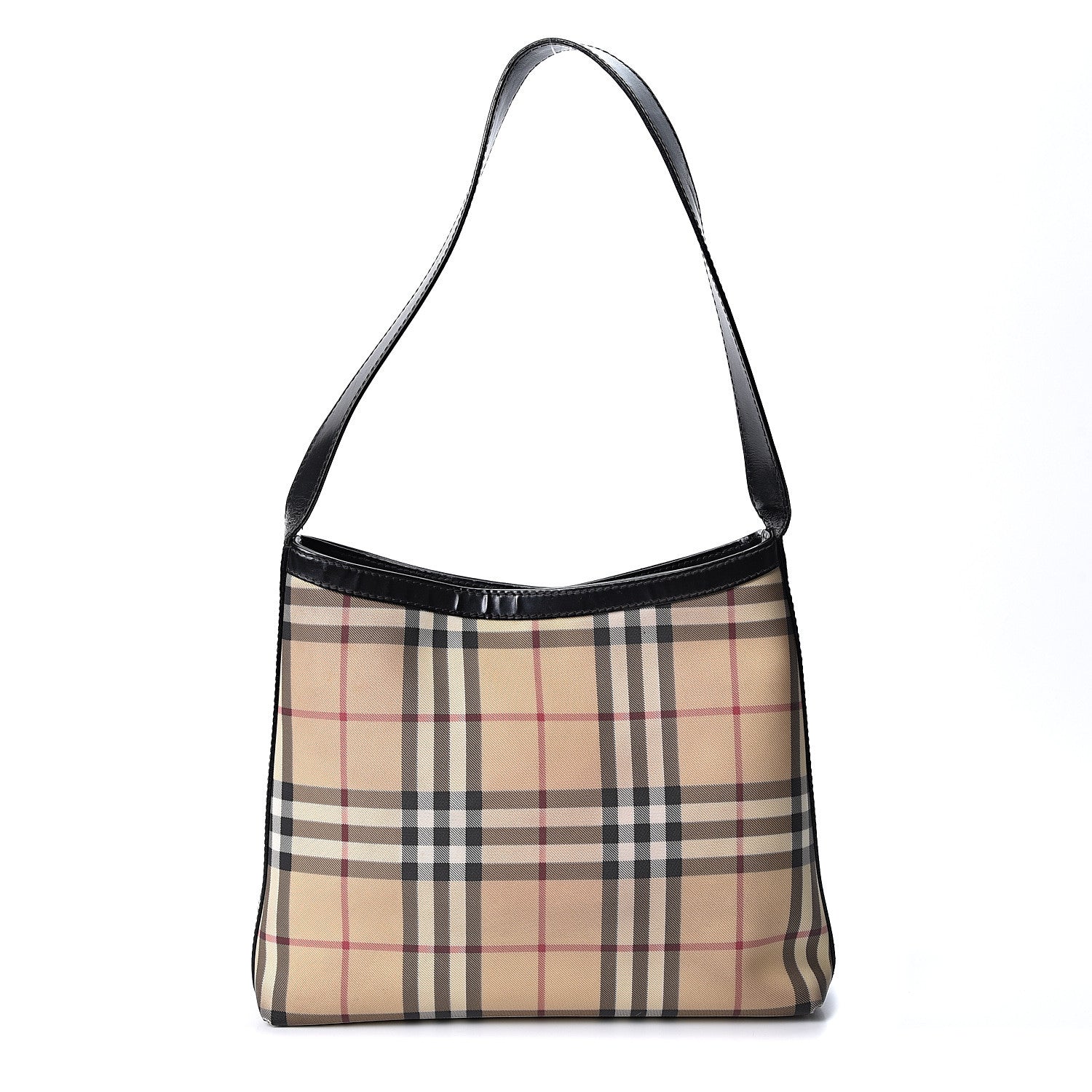 Burberry House Check Shoulder Bag Black 1 of 8