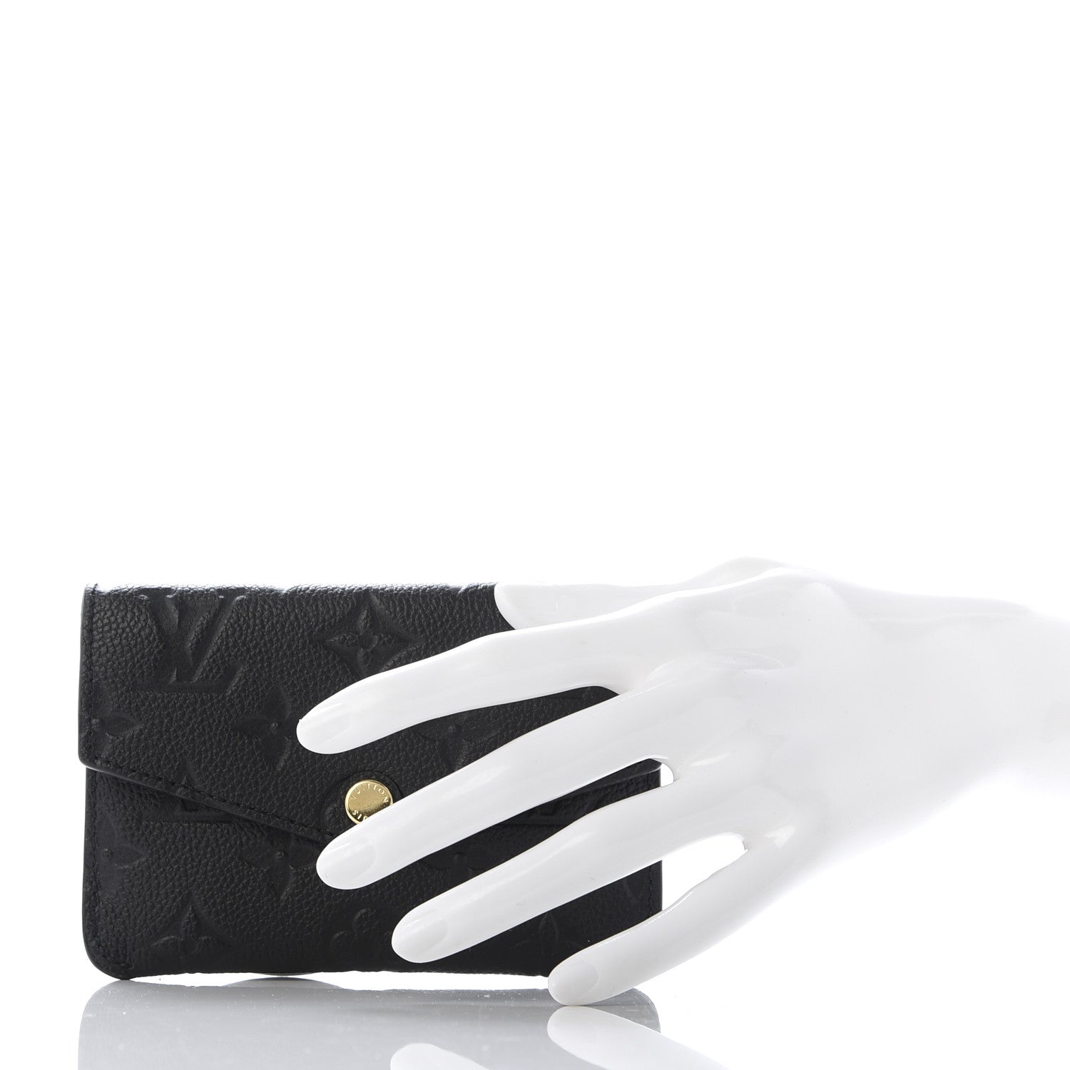 Louis Vuitton Empreinte Key Pouch Black 2 of 9