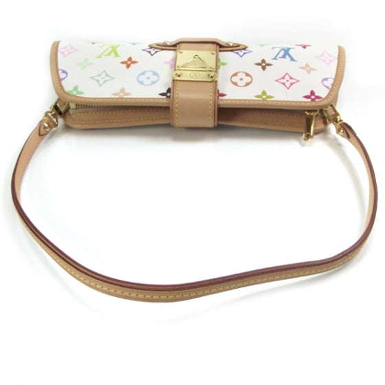 Monogram Multicolor Shirley White