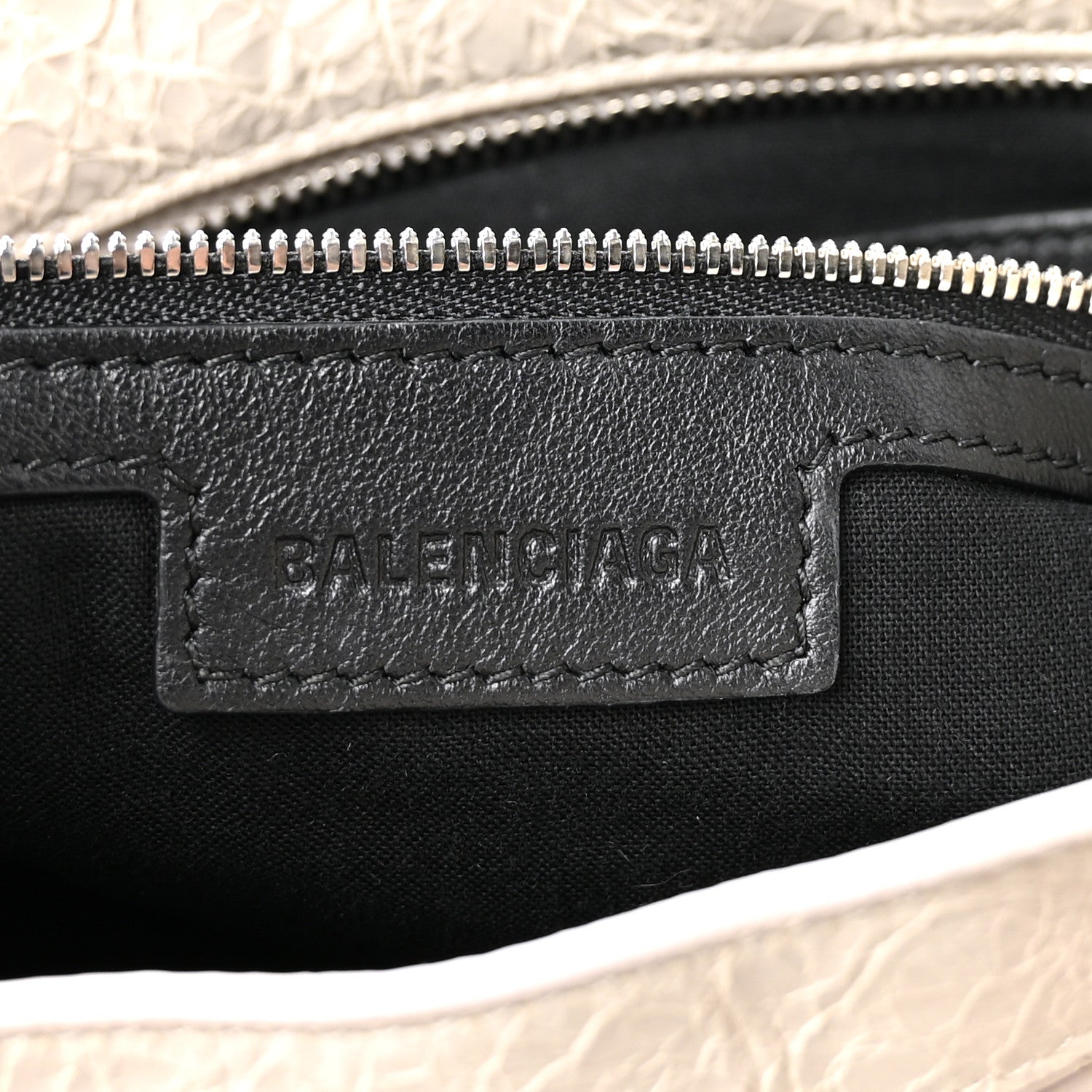 Balenciaga Agneau Arena Neo Cagole Medium Handbag White 6 of 9