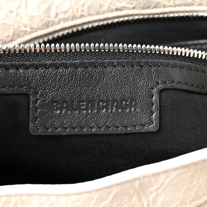 Balenciaga Agneau Arena Neo Cagole Medium Handbag White 6 of 9